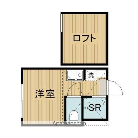 スマイエ高円寺(ワンルーム/1階)の間取り写真