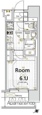 メイクスアート新栄Ⅲ(1K/11階)の間取り写真