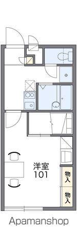 レオパレスライフタナカⅡ(1K/2階)の間取り写真