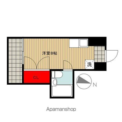 マンションメナハウス 7階階 間取り