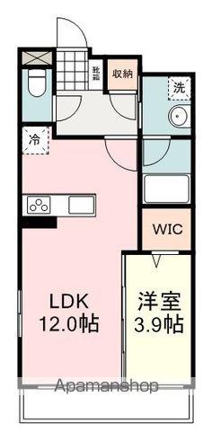 エミネンス駒形(1LDK/1階)の間取り写真