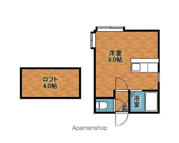AMS文京台南町19B(ワンルーム/3階)の間取り写真