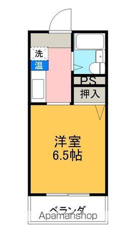 メゾン・ド・ジュネス(ワンルーム/5階)の間取り写真