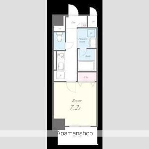 ボーデュキャナル幅下(1K/9階)の間取り写真
