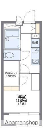 レオパレスオトーヌ(1K/2階)の間取り写真