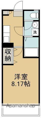 クレフラスト東仙台駅南(1K/1階)の間取り写真