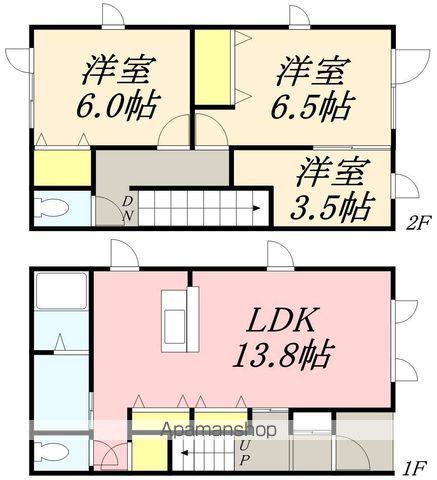ルピエ・プラージュ(2LDK/1階)の間取り写真