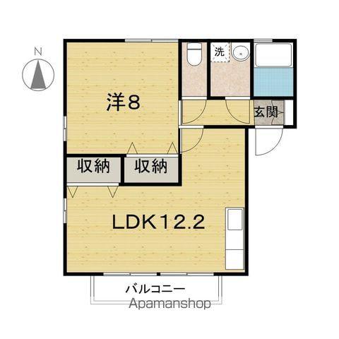 セジュール七番館(1LDK/1階)の間取り写真