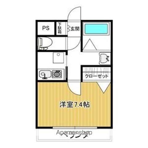 パークステイ八事(1K/3階)の間取り写真