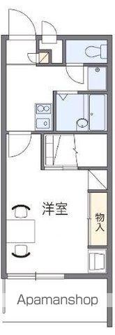 レオパレスHAZE(1K/3階)の間取り写真