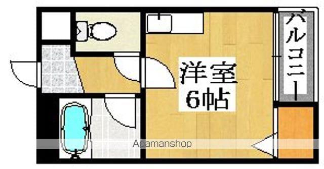 グランコーポ我孫子(ワンルーム/3階)の間取り写真