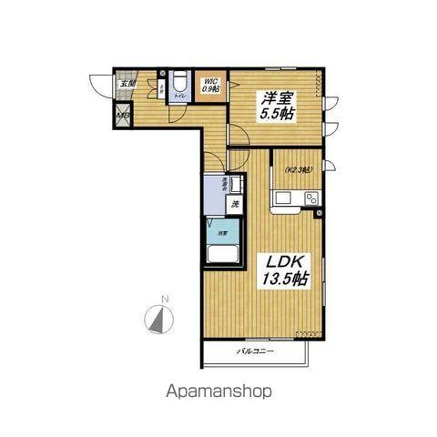 SPIANOⅡ(1LDK/1階)の間取り写真