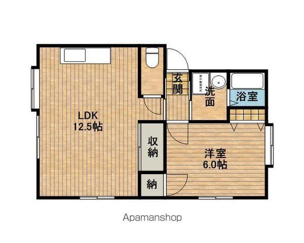 ルグランわごう(1LDK/2階)の間取り写真