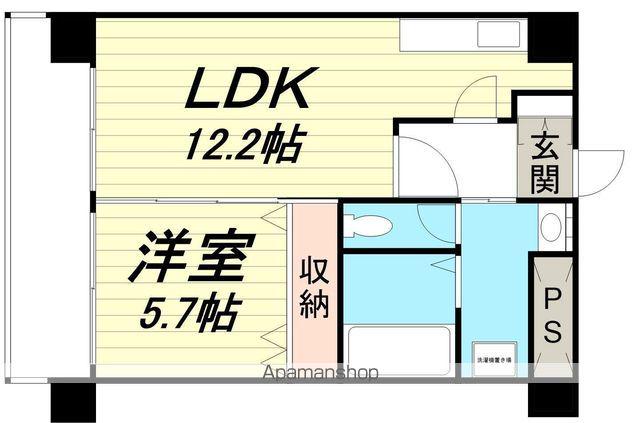 ルヴール(1LDK/2階)の間取り写真