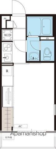 リブリ・ジュネス聖(1K/3階)の間取り写真