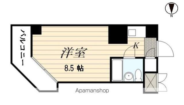 ラ・レジダンス・ド・ノーブル(ワンルーム/7階)の間取り写真