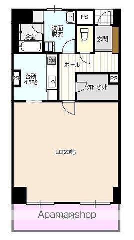 Kプラッツ(1LDK/2階)の間取り写真