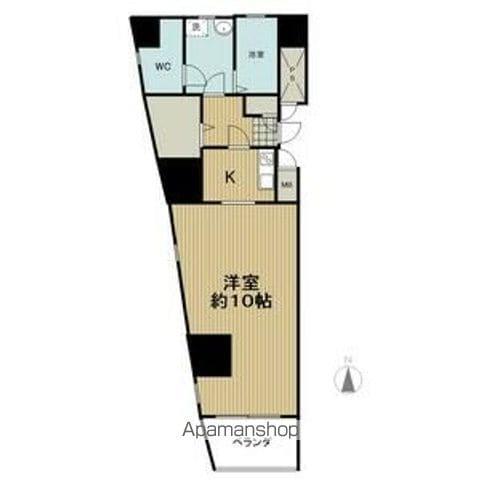 LE VENT 覚王山(1K/5階)の間取り写真