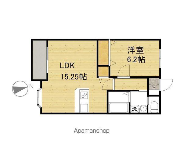 フレシール(1LDK/1階)の間取り写真