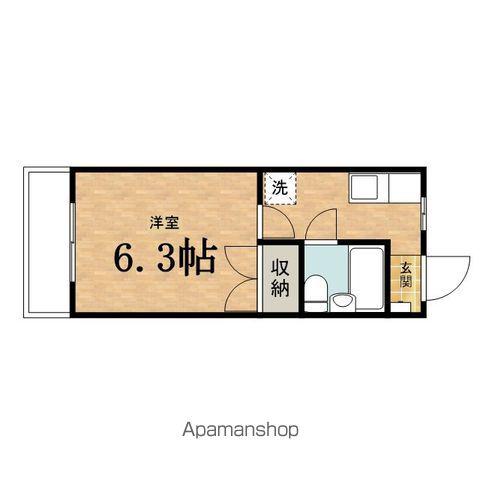 カーサ四谷 1階階 間取り