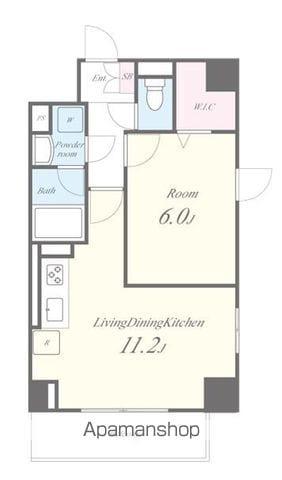 ノアズ アーク(1LDK/2階)の間取り写真