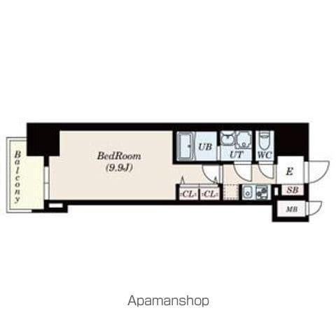 S-RESIDENCE大曽根駅前(1K/11階)の間取り写真