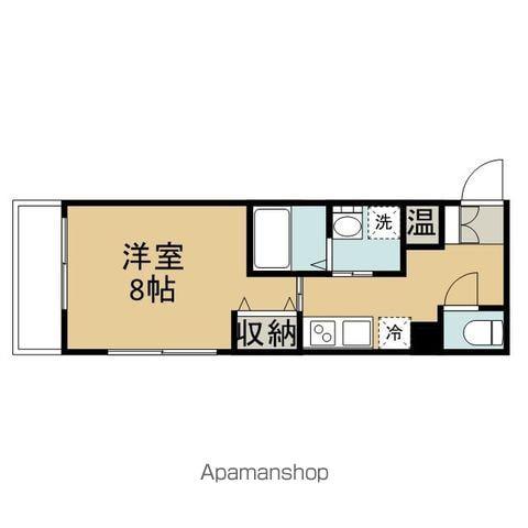 TSGARDEN高円寺(1K/5階)の間取り写真