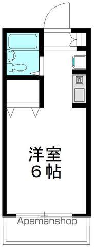 ローラ・シャンテ(ワンルーム/1階)の間取り写真