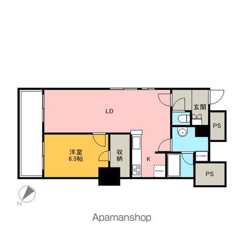 THE TOKYO TOWERS MIDTOWER(1LDK/29階)の間取り写真