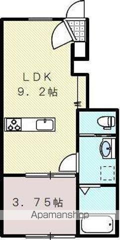 LUMIELE仏生山(1LDK/1階)の間取り写真
