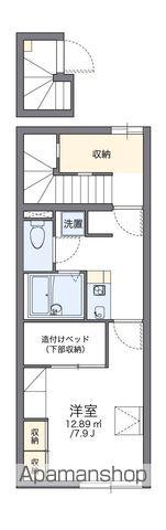 レオパレス堀川町(1K/2階)の間取り写真