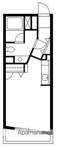 アーバンコート99(ワンルーム/2階)の間取り写真