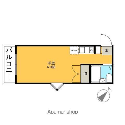 レジダンスアポロン 2階階 間取り