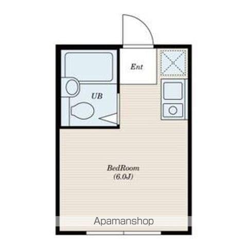 コーポ方南町(ワンルーム/1階)の間取り写真