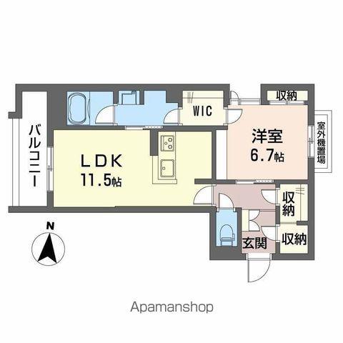 ラパネージュ(1LDK/3階)の間取り写真