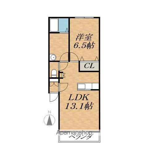スイン・セア(1LDK/3階)の間取り写真