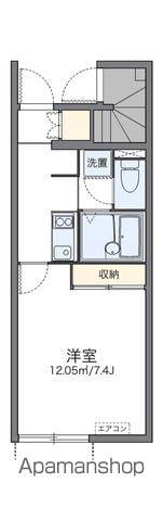 レオネクストクレール(1K/1階)の間取り写真