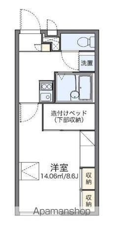 レオパレスサンシャイン26(1K/2階)の間取り写真
