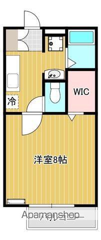 ソレジオ オリビア(1K/2階)の間取り写真