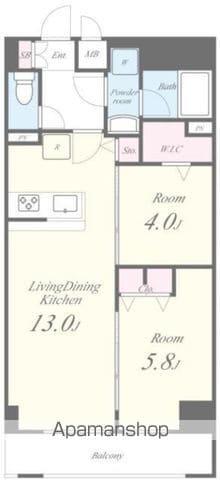 JPT RESIDENCE(2LDK/3階)の間取り写真