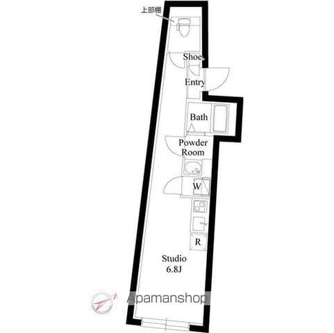 堀切ガーデンテラス(ワンルーム/4階)の間取り写真