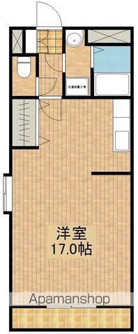 アレグリア(ワンルーム/5階)の間取り写真