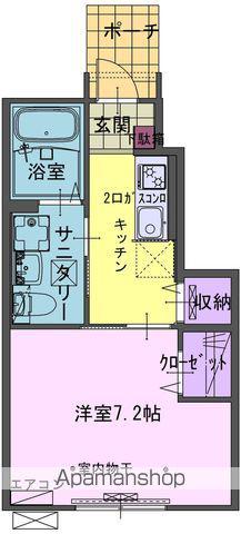 CASA LUMIERE(1K/1階)の間取り写真