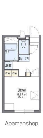 レオパレス和(1K/1階)の間取り写真