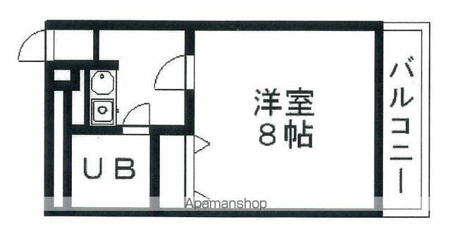 アビリティハウス田中(1K/2階)の間取り写真