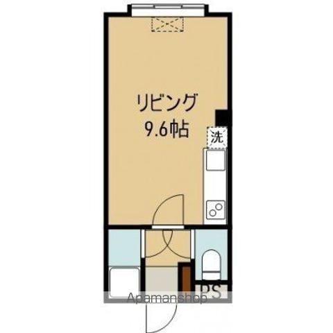 カサドール駅前(ワンルーム/5階)の間取り写真