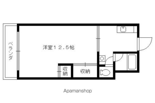 CLASKA西陣(1K/6階)の間取り写真