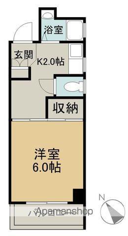 中村ビル(1K/3階)の間取り写真