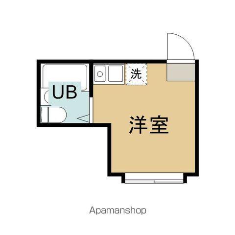 ライフピアパピヨン(ワンルーム/1階)の間取り写真