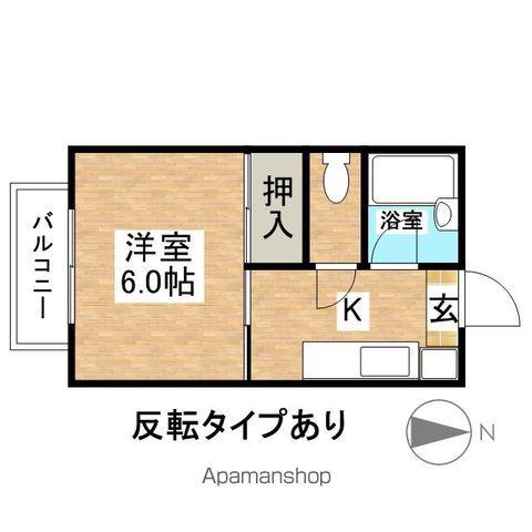 I・Y水瀬(1K/2階)の間取り写真